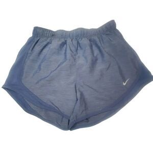 Nike Dri-Fit Running Shorts Women's Medium Blue Athletic Gym Training Drawstring
